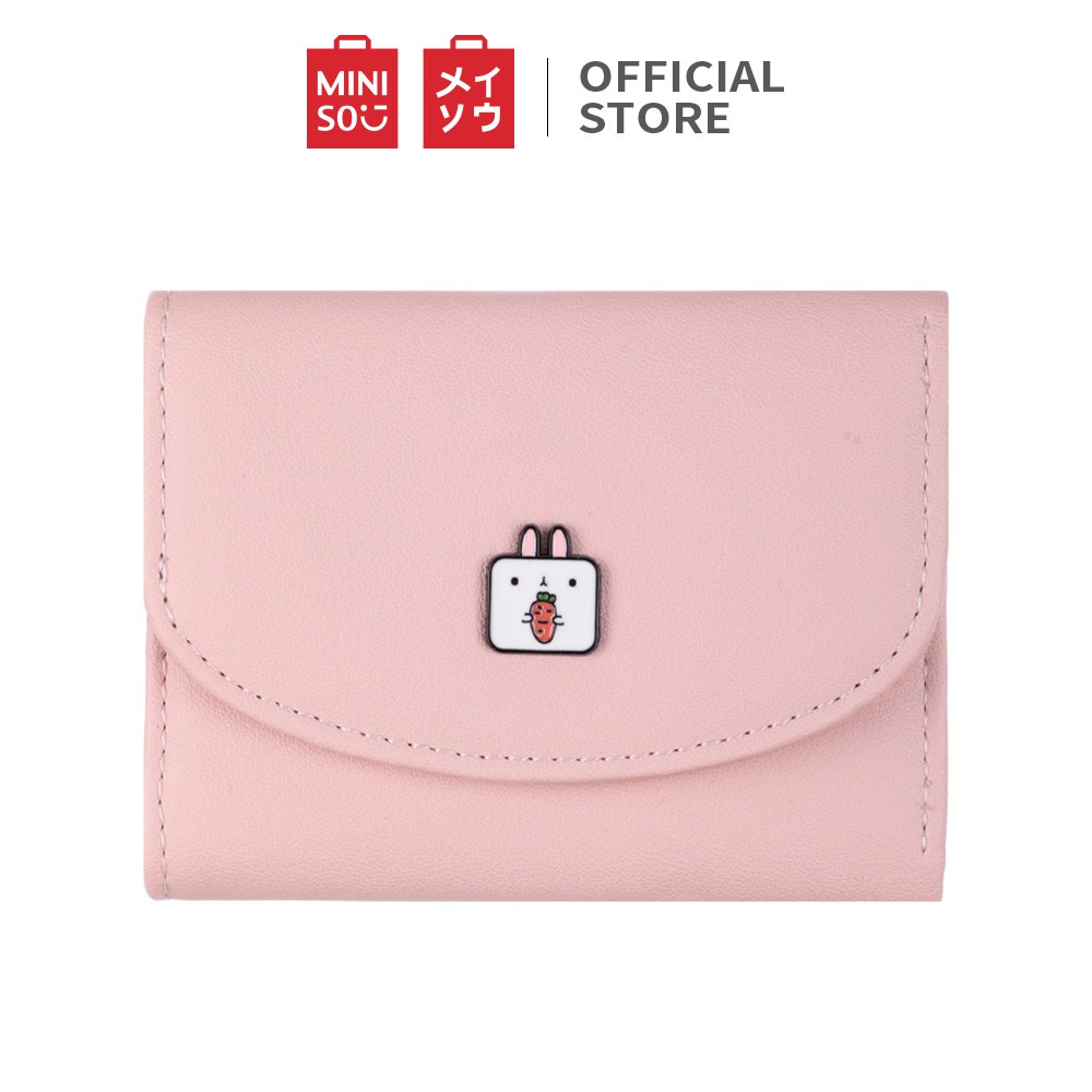 Miniso Official Dompet  Kecil  Wanita Dompet  Lipat Pendek 