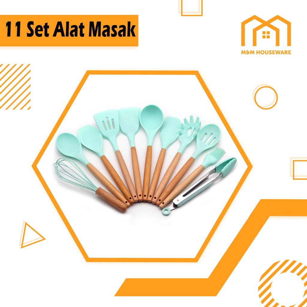  M M Peralatan Masak Sutil Silicon  Spatula 1 pcs ECERAN 