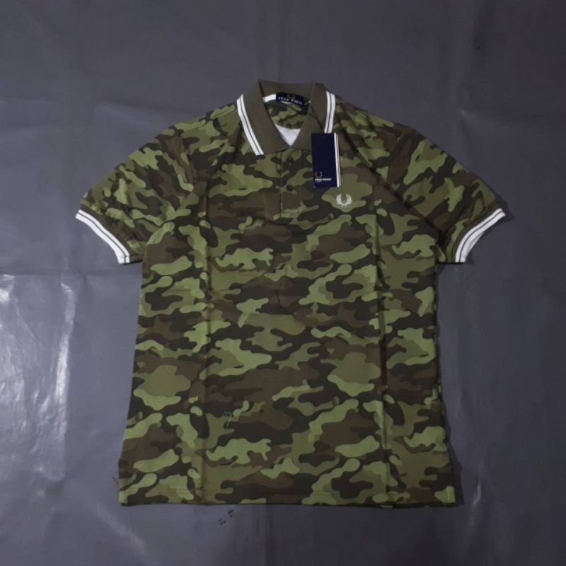 KAOS POLO FREDPERRY HIGH QUALITY CASUAL HYPE FASHION PRIA