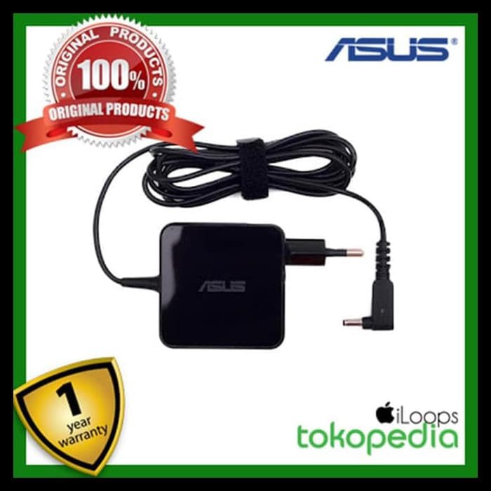 Promo Original Grns 1Th Adaptor Charger Laptop Asus X201 X201E X202E >dks
