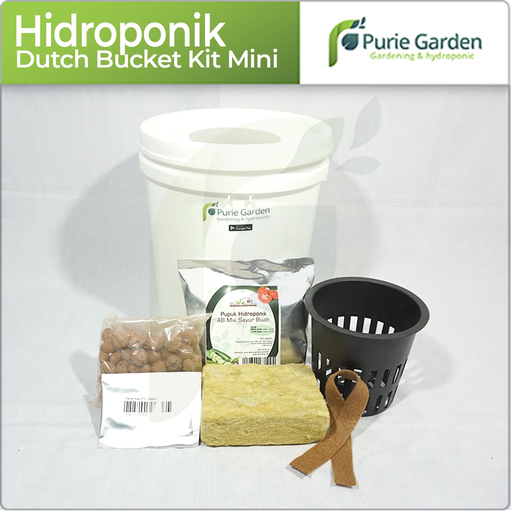 Hidroponik Dutch Bucket Kit Mini