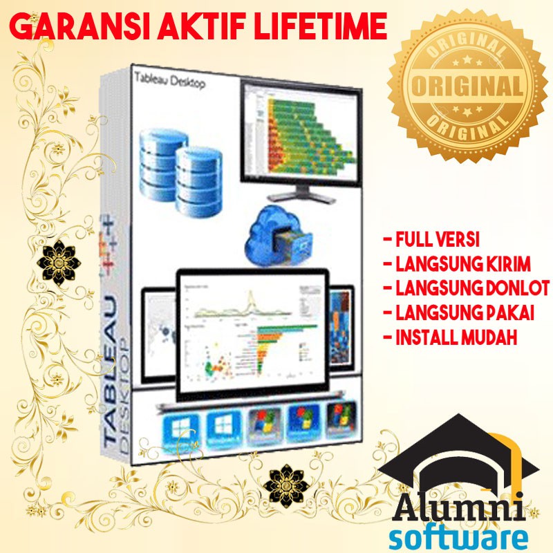 [FULL VERSION] Tableau Desktop Pro v2019.1.3 - GARANSI AKTIVASI