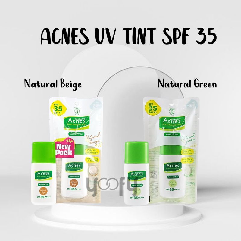 ACNES UV TINT SPF 35 PA+++ / SUNSCREEN ACNES / ACNES UV / ACNES SUNSCREEN