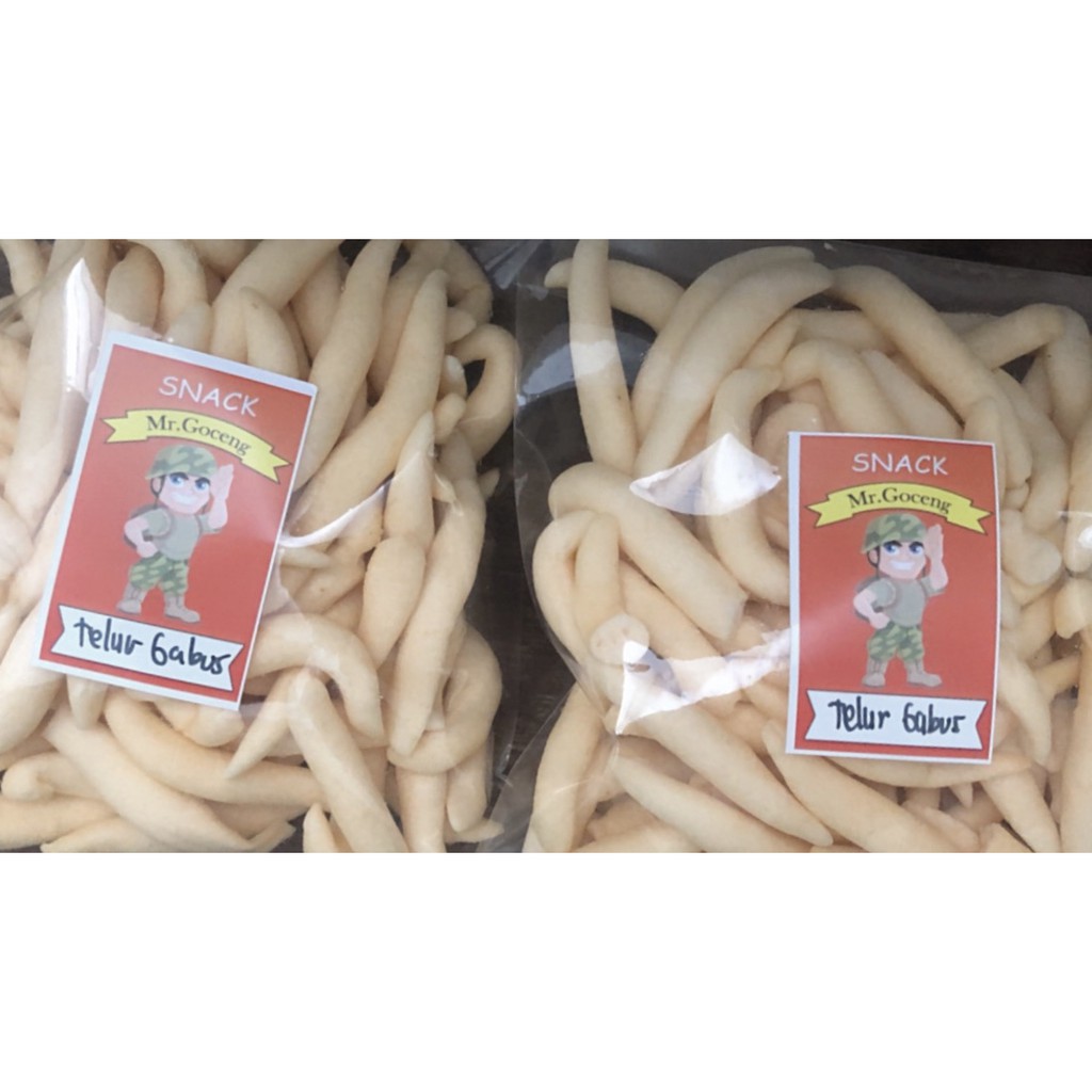 

Snack Mr. Goceng Telur Gabus