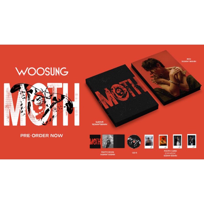 ALBUM KIM WOOSUNG [MOTH]