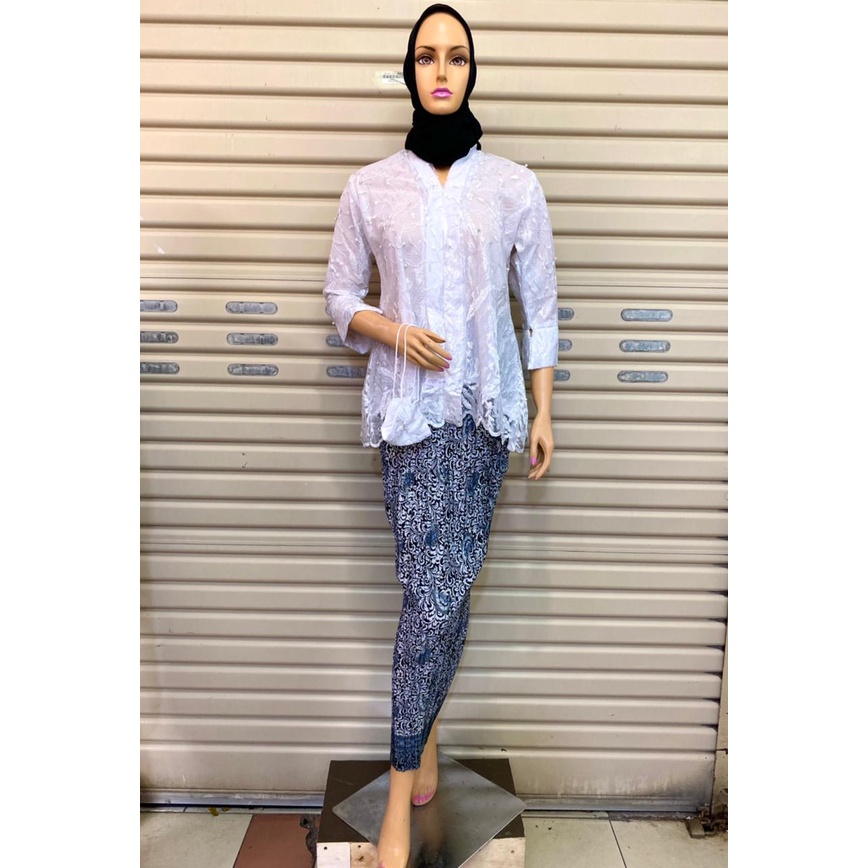 (COD) SETELAN KEBAYA MODERN / KEBAYA TILLE FLOY / KEBAYA WISUDA / KEBAYA AKAD/KEBAYA PENGANTIN/KEBAYA FLOY/KEBAYA TILLE/FLOY TILLE/ATASAN KEBAYA MODERN/BAJU KEBAYA/KEBAYA LAMARAN/KEBAYA KARTINI BY KIRANAOL-7
