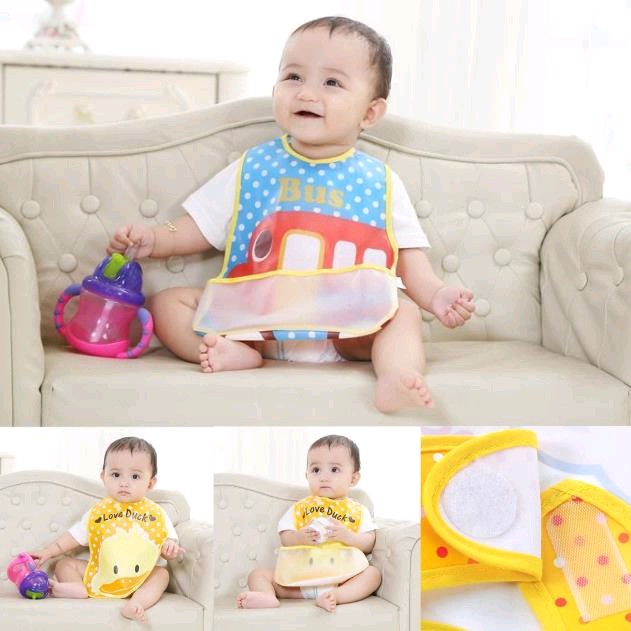 Slabber Palstic / Slabber Eva / Celemek Eva Bayi / Slaberwaterproof / Baby Bib