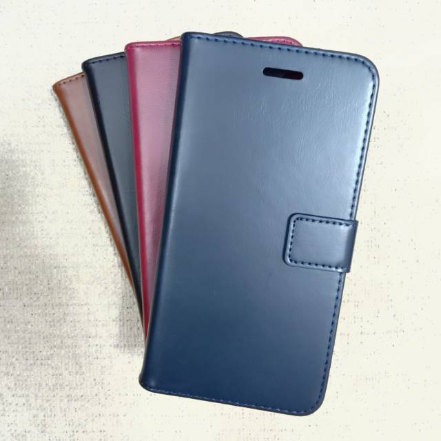 Leather Case Sarung Buka Tutup Flip Wallet OPPO A37/Neo 9