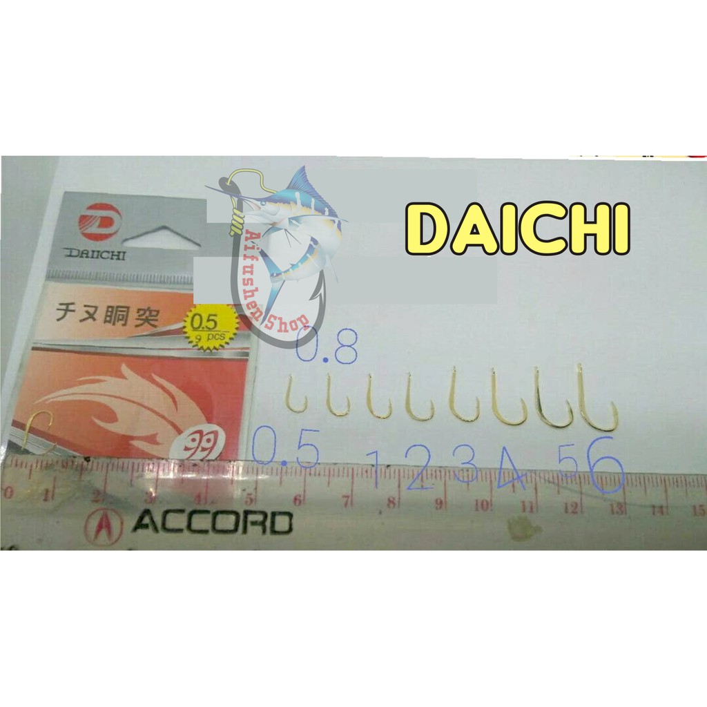 MATA KAIL PANCING DAICHI KUNING PIPIH TANPA LUBANG