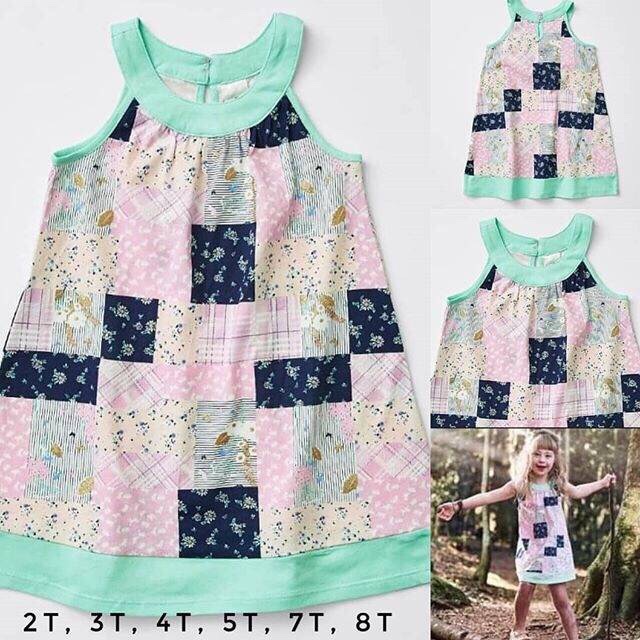 Target dress/Dress tanpa lengan/Baju santai/Dress anak/Dress kutungan/Baju anak
