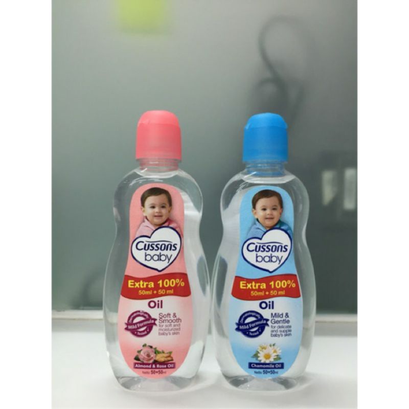 Cussons Baby Oil 50ml +50ml