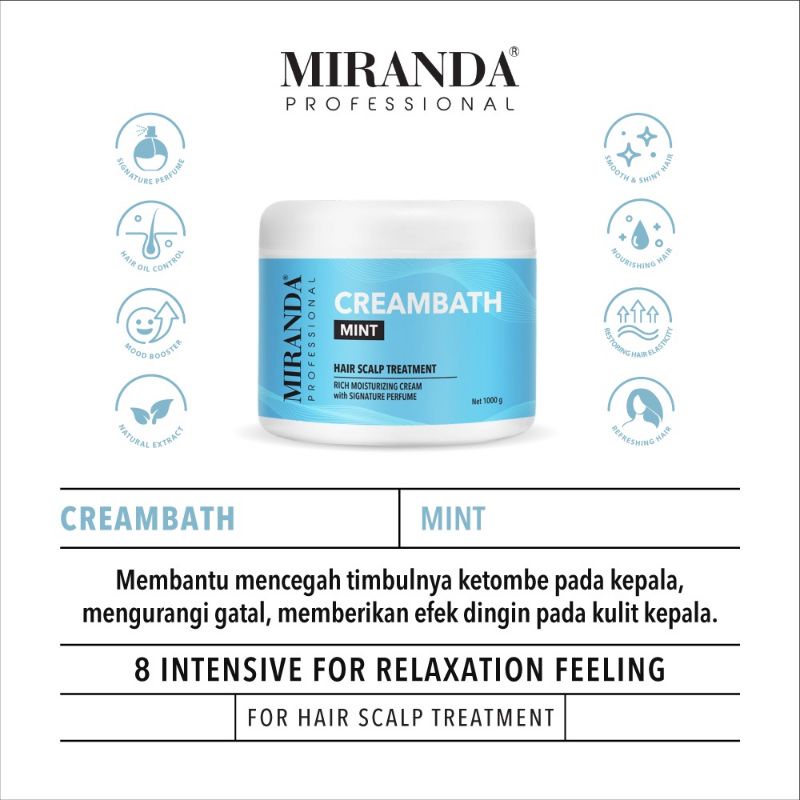 Miranda Professional Creambath 1000 ML