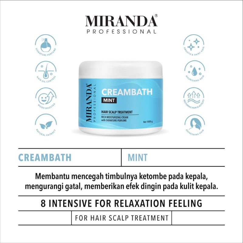 Miranda Professional Creambath 1000 ML