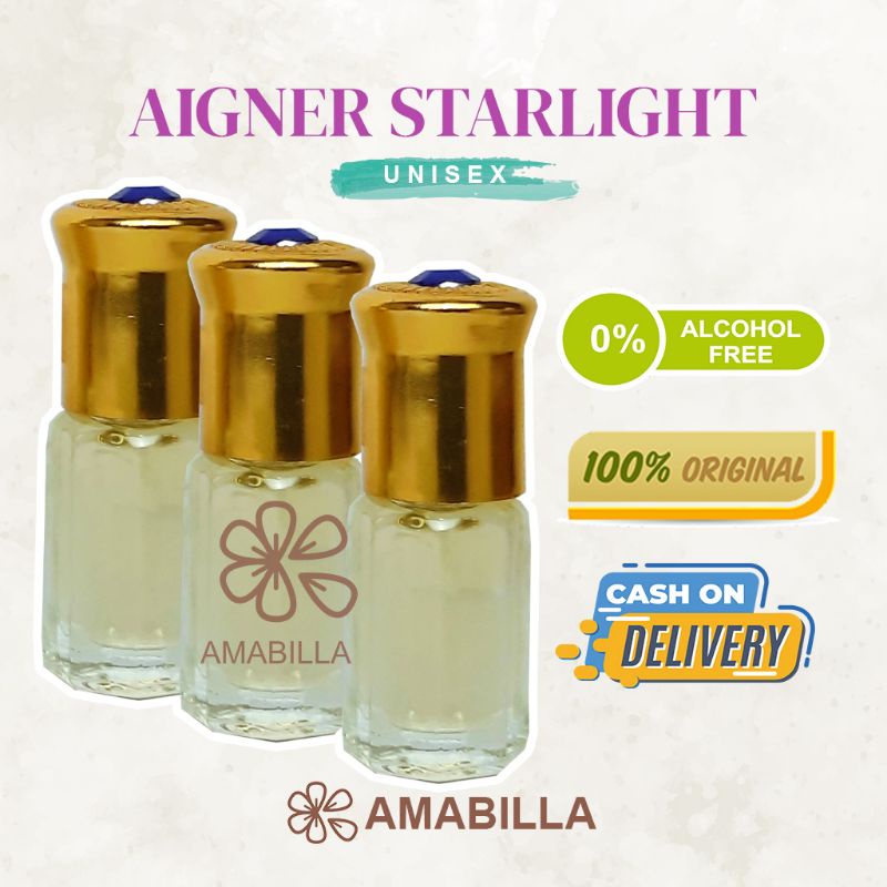 Parfum Aroma IGNER STARLIGHT Original Non Alkohol 3ml 6ml 12ml Parfum Original Bibit Parfum Murni LA