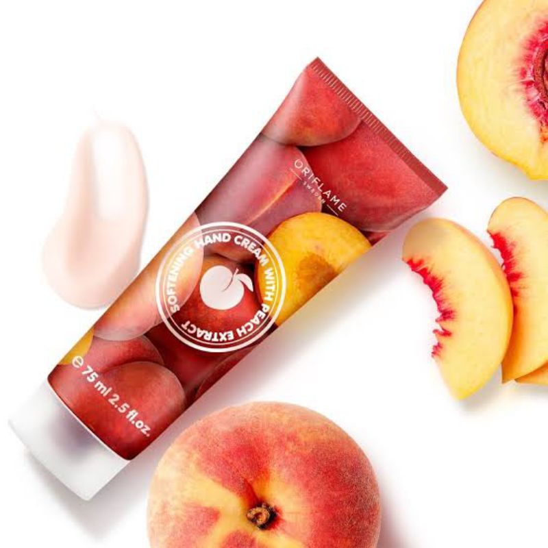 PRODUK BARU DESEMBER 2021 SOFTENING HAND CREAM WITH PEACH EXTRACT / SOFTENING HANDCREAM WITH PEACH EXTRACT