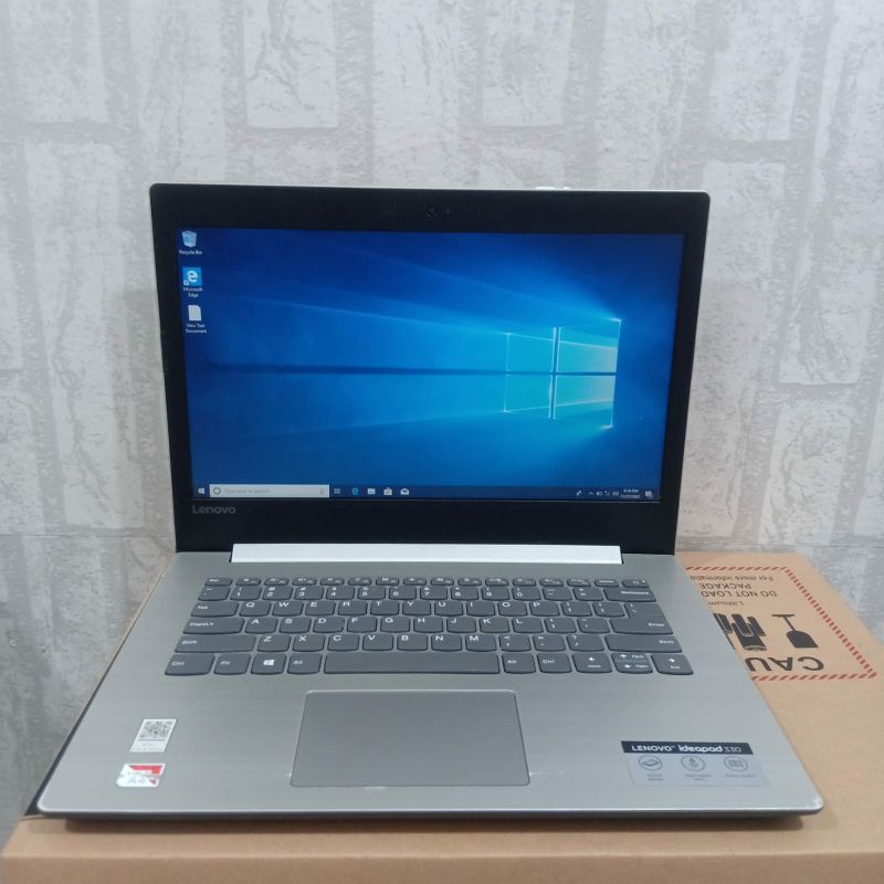 Laptop Lenovo ideapad 330/ 320 Amd A4-9120, Gen 7 Ram 4Gb/HDD 500Gb/ SSD 128G Vga amd readeon R3 Graphic editing gaming Desain stylish slim Seri Baru