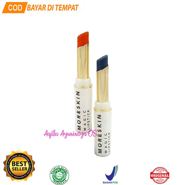 Moreskin Magic Lipstick Nasa 4 Gr 01 03 Shopee Indonesia Moreskin magic lipstik nasa terbaru