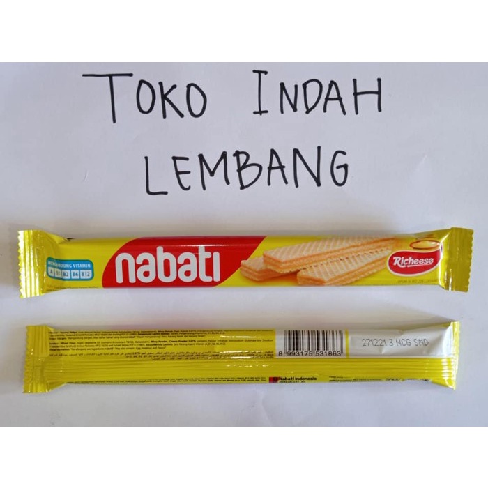 

[PROMO] NABATI WAFER 8 GR KEJU 'GROSIR'