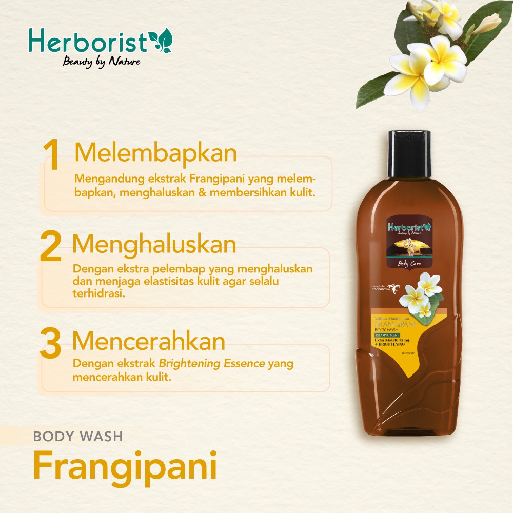 Herborist Body Wash  250ML / Sabun Mandi Cair