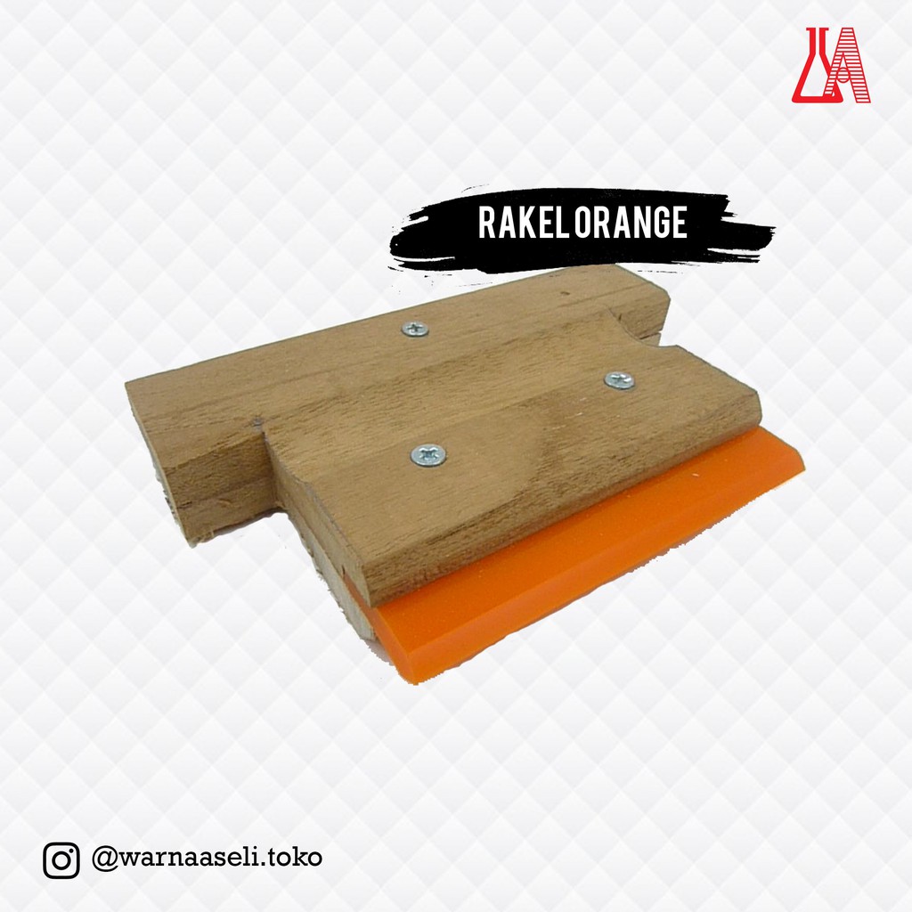  Rakel  Orange Sablon  Manual Shopee Indonesia