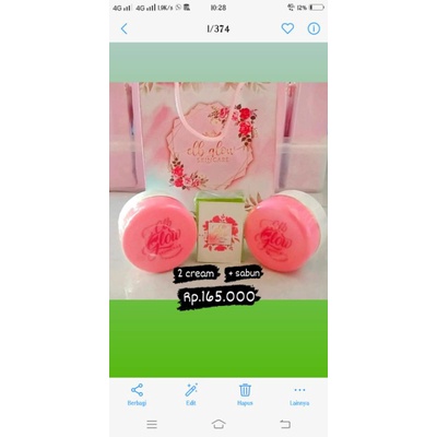 CREAM CLB GLOW 2 + 1 SABUN CLB GLOW ORIGINAL