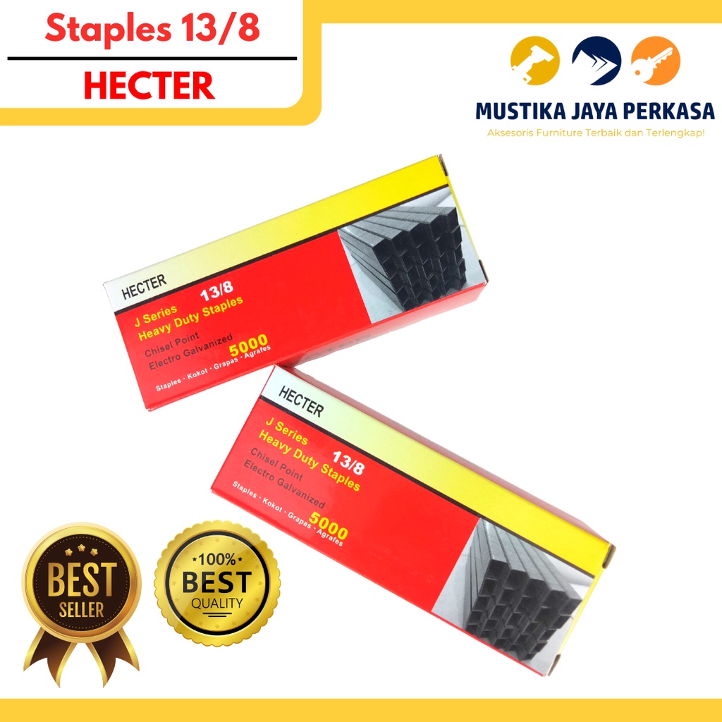 Isi Refill Staples Tembak 13/8 8 mm Gun Tacker Sofa Jok