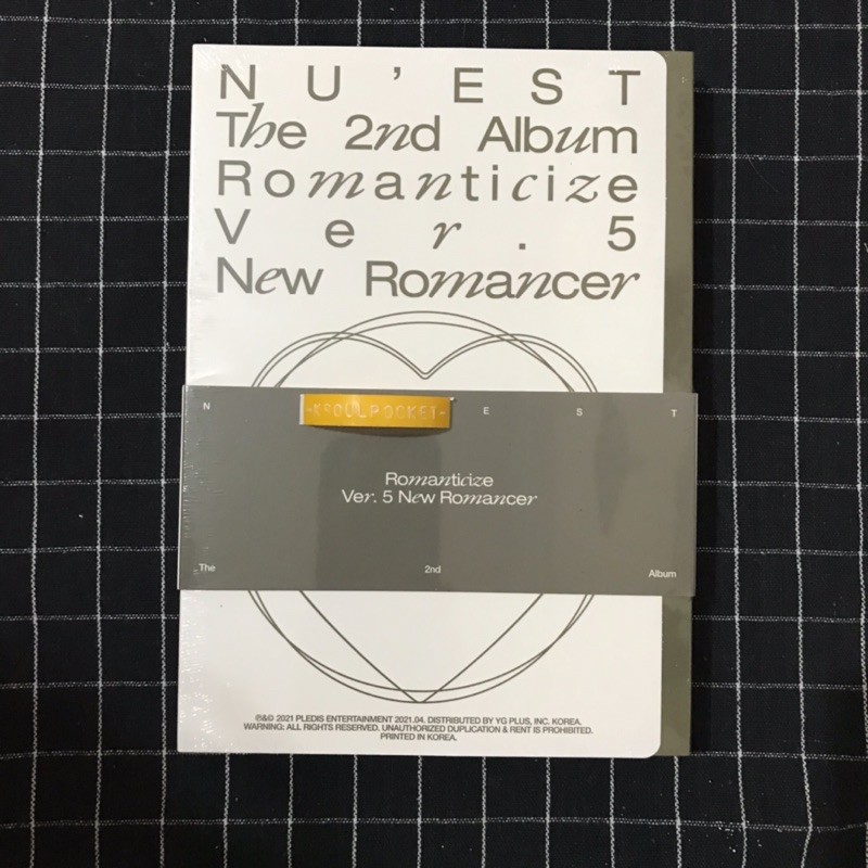 [READY STOCK] NU’EST - The 2nd Album [Romanticize]