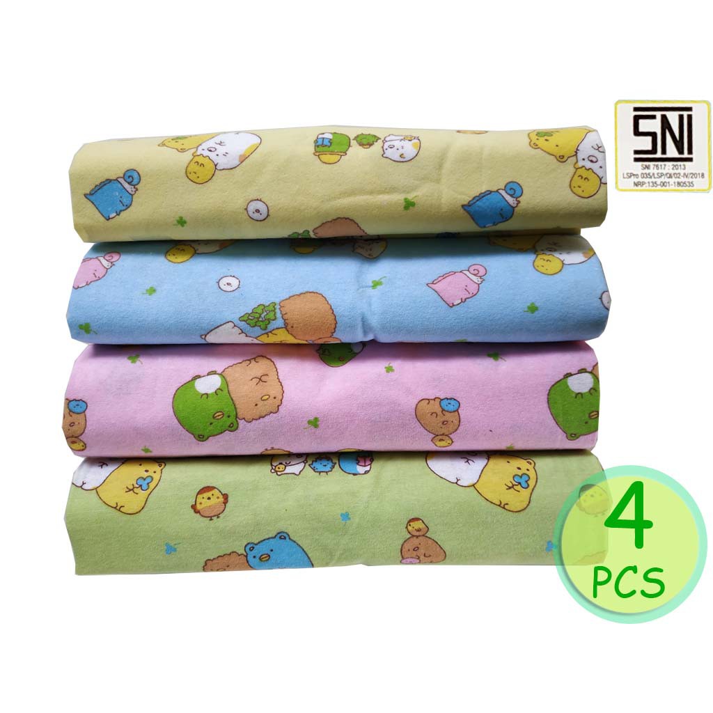 Bedong Bayi YG Perlengkapan Bayi Baru Lahir Bedong Motif Alas Ompol Selimut Newborn Perlengkapan Tidur