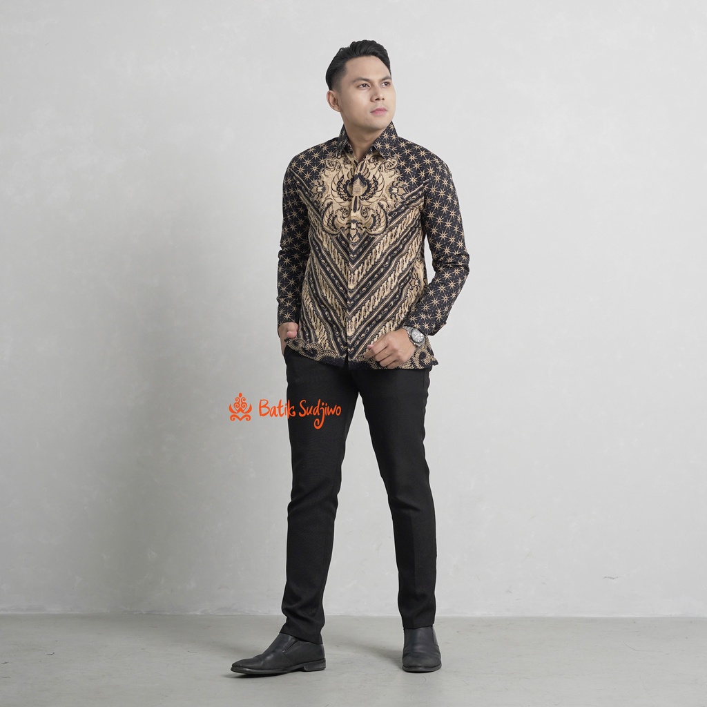 Atasan Kemeja Batik Pria Regular 1072