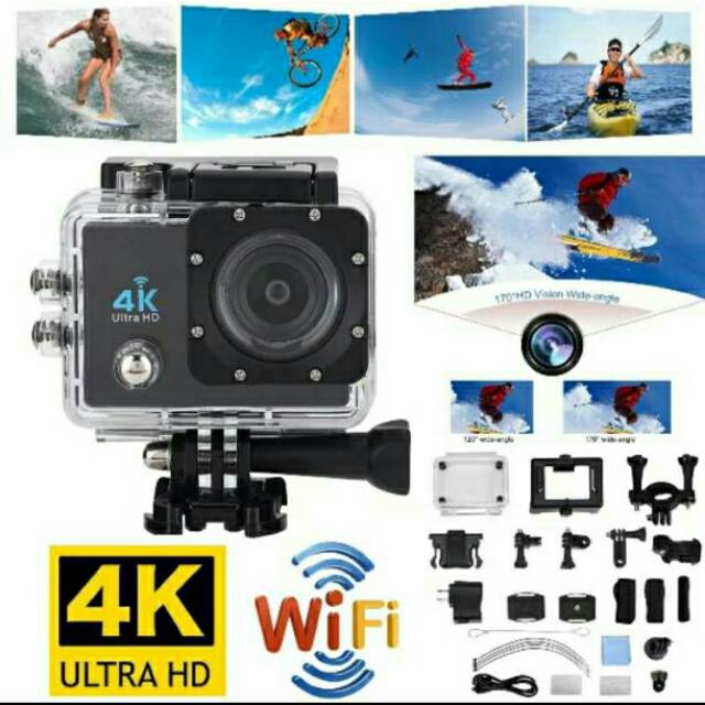 Action Camera 4K Wifi Sport FULL ULTRA HD 16MP