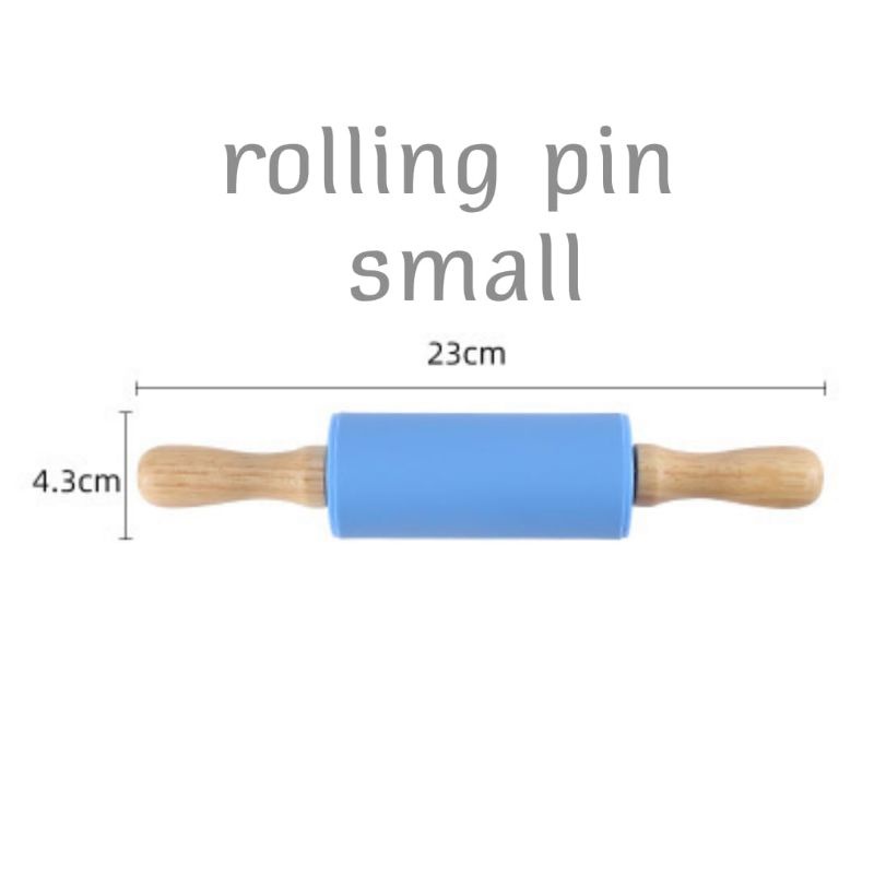 ROLLIN PIN SILICONE 30Cm FOOD GRADE ANTI LENGKET