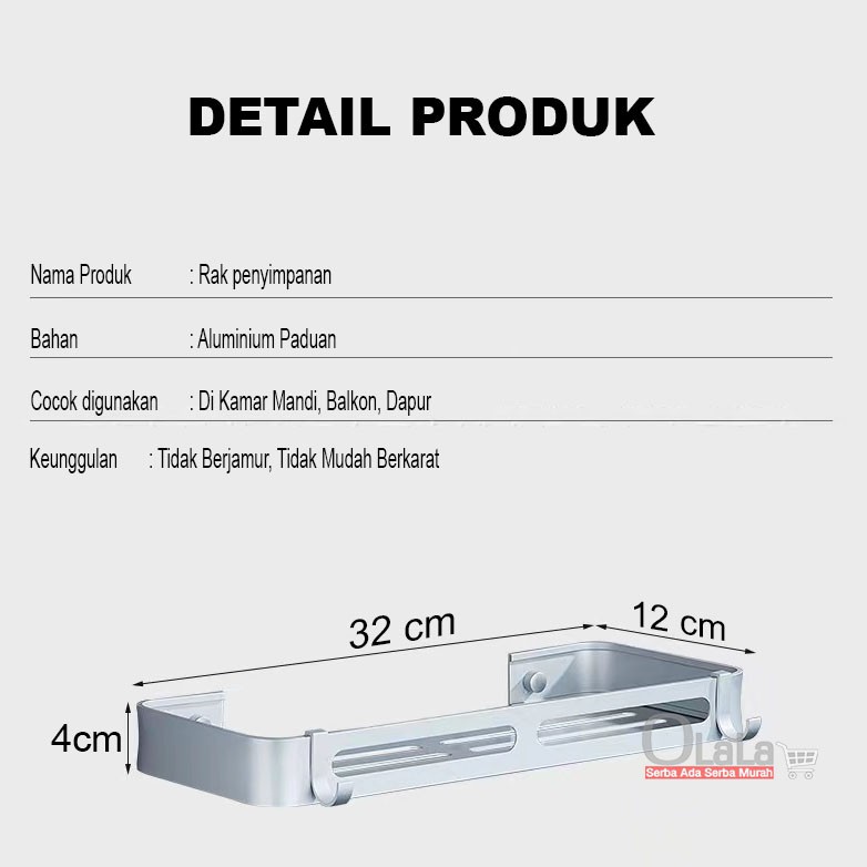 RAK PENYIMPANAN ALUMINIUM PADUAN AR-880052