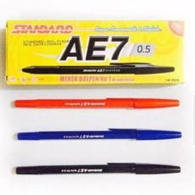

Promo Pulpen Standard AE7 Hitam/gross-hitam
