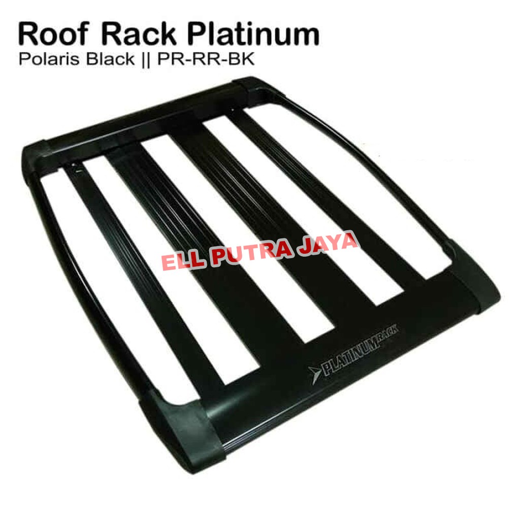 Roof Rack Bagasi atas mobil platinum 1 Set + Crossbar jepit Roof rail/Bodi