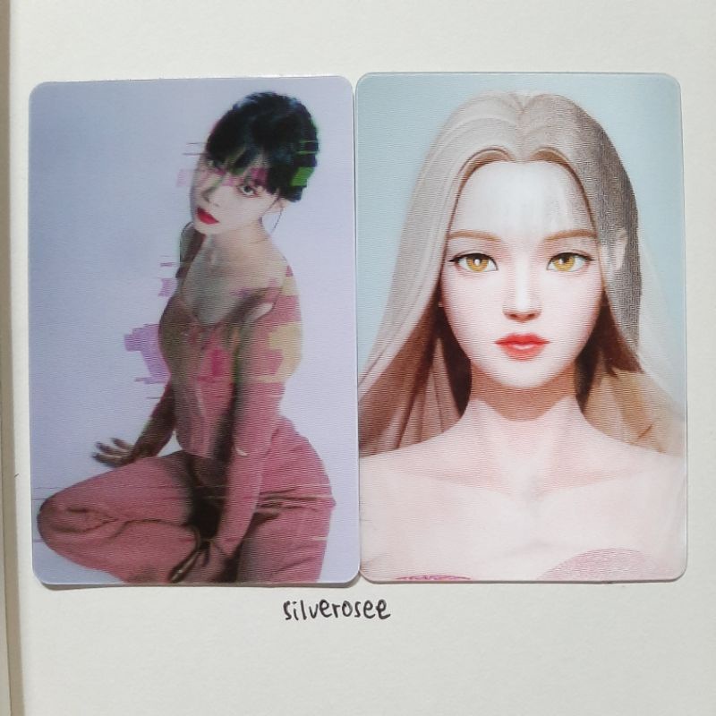 photocard pc winter lenti aespa savage hallucination quest synk dive