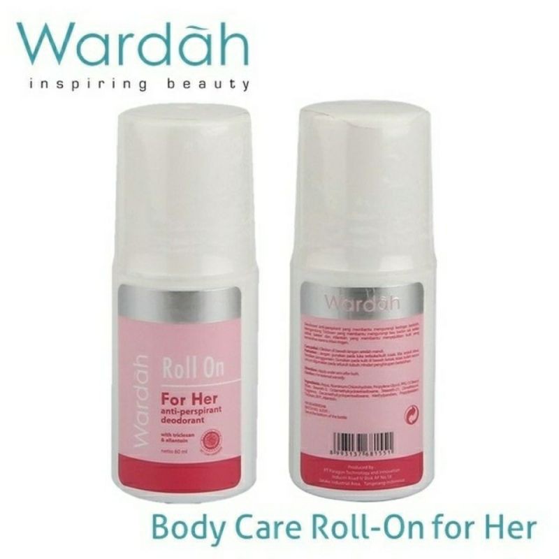 Wardah Roll on For Her 60 ml