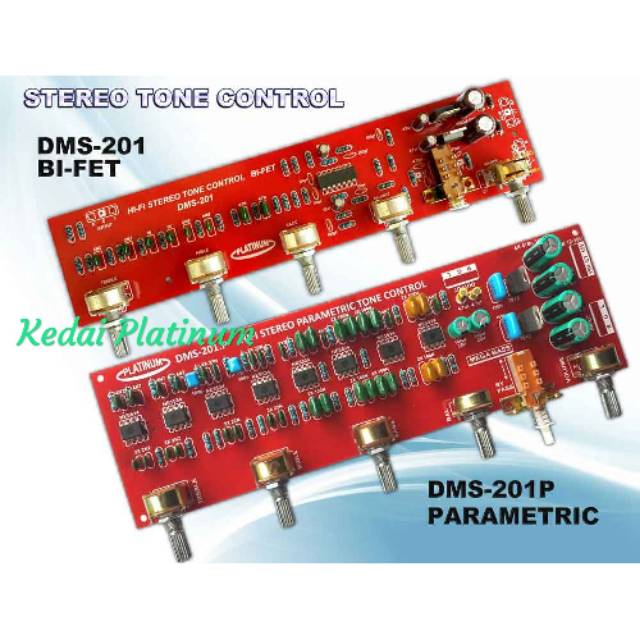 KIT TONE CONTROL STEREO BI-FET DMS-201