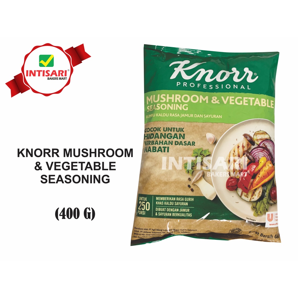 

KNORR MUSHROOM & VEGETABLE SEASONING 400 G