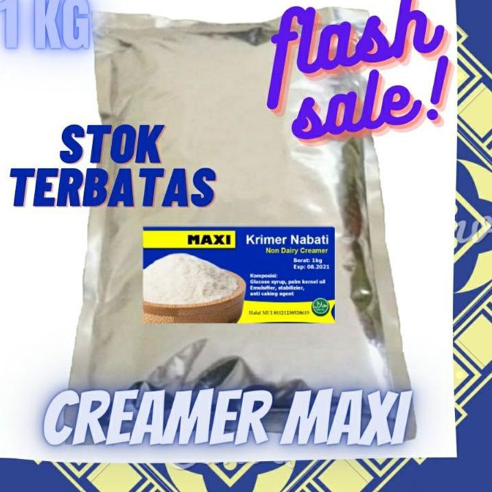 

Berkualitas! maxi creamer - creamer rasa mantap ✓