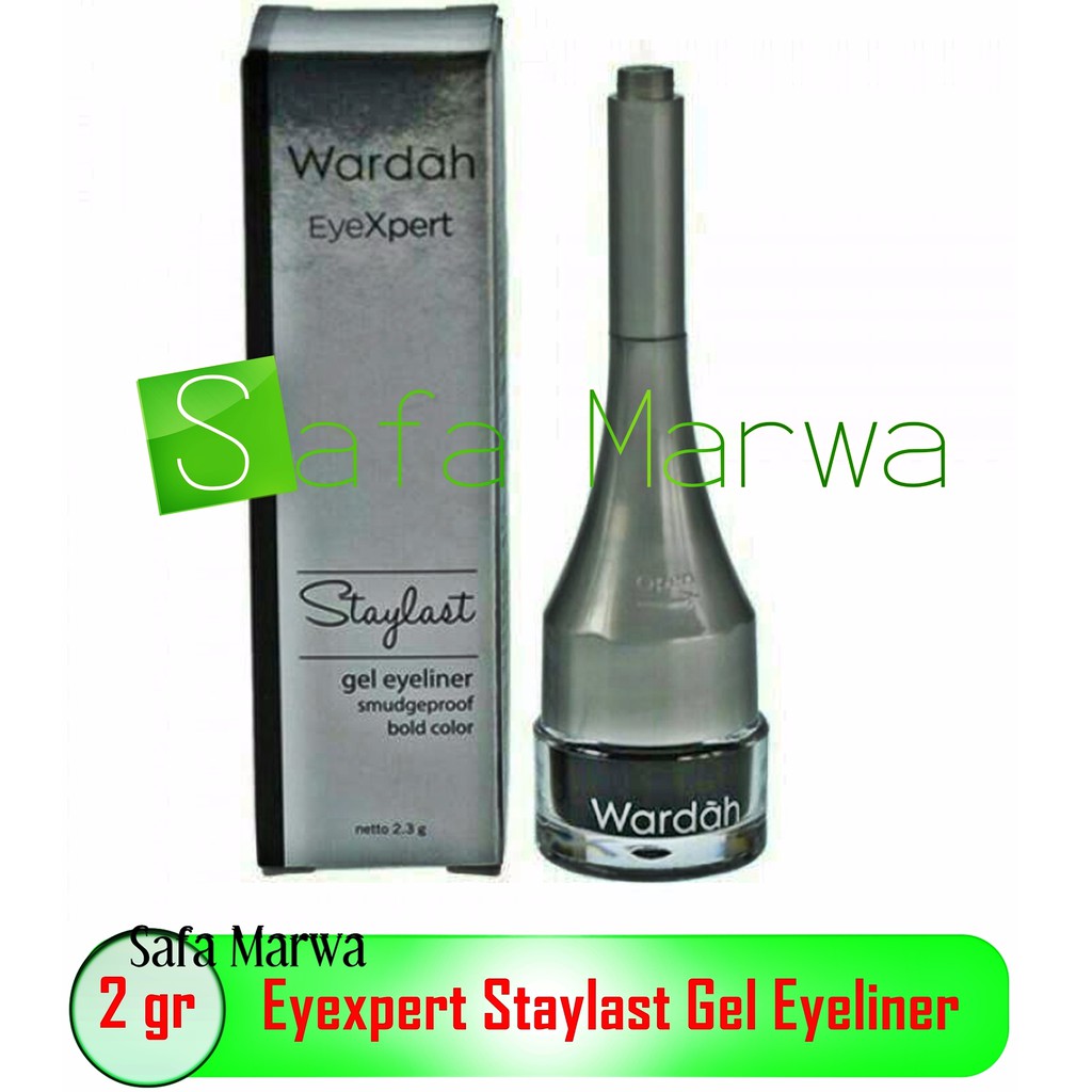 Jual Wardah EyeXpert Staylast Gel Eyeliner 2 gr Indonesia