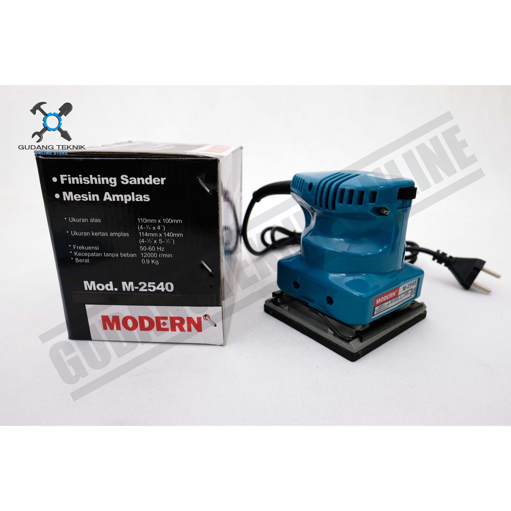 Modern M-2540 / Mesin Amplas Modern M 2540 / Amplas Orbital Modern M2540