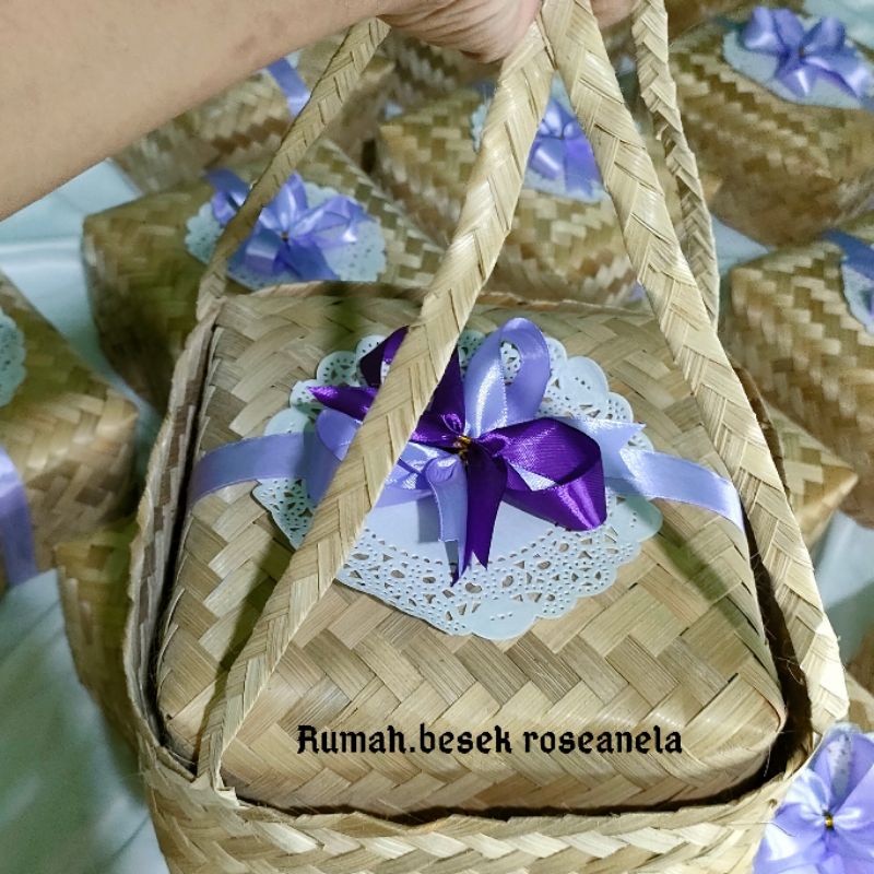 Besek Jinjing Besek Bambu 20x20 Termurah