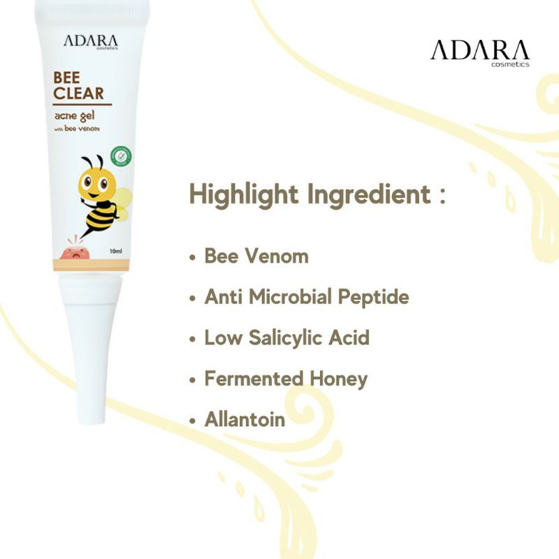 ADARA BEE CLEAR ACNE GEL REGULER EXTRA FORMULA REGULAR