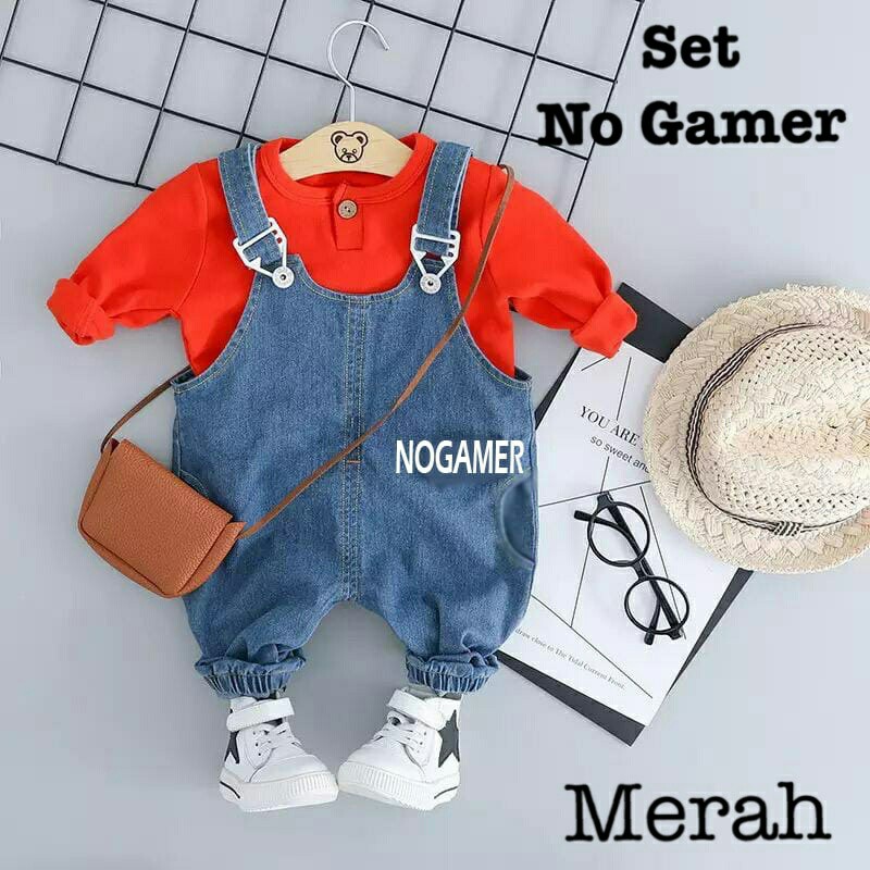 Setelan Anak Laki Model Celana Jumper Kodok