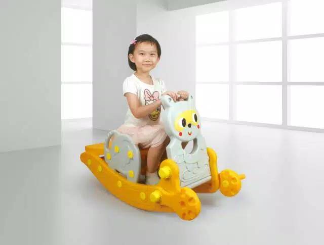 Ayunan Perosotan Seluncuran Anak L Bug 2 in 1 seperti Ching Ching