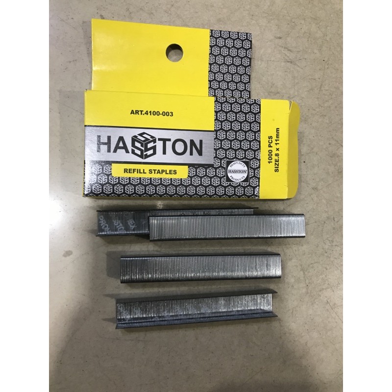 

isi steples/refill steples HASTON 8x11mm 1000pcs