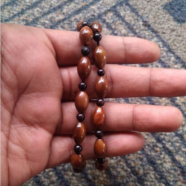 gelang kokka motif oval sekat bulat satu (kaoka kaokah kauka kaukah pukah pukaha kuka)