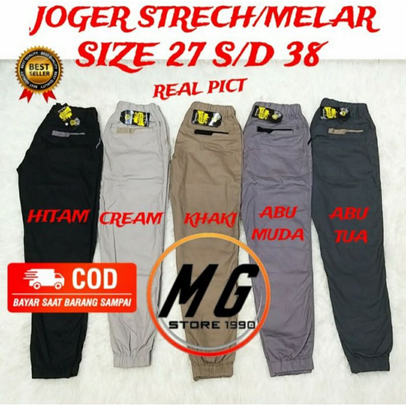 CELANA CHINO JOGGER PANTS FASHION TERBARU UNISEX