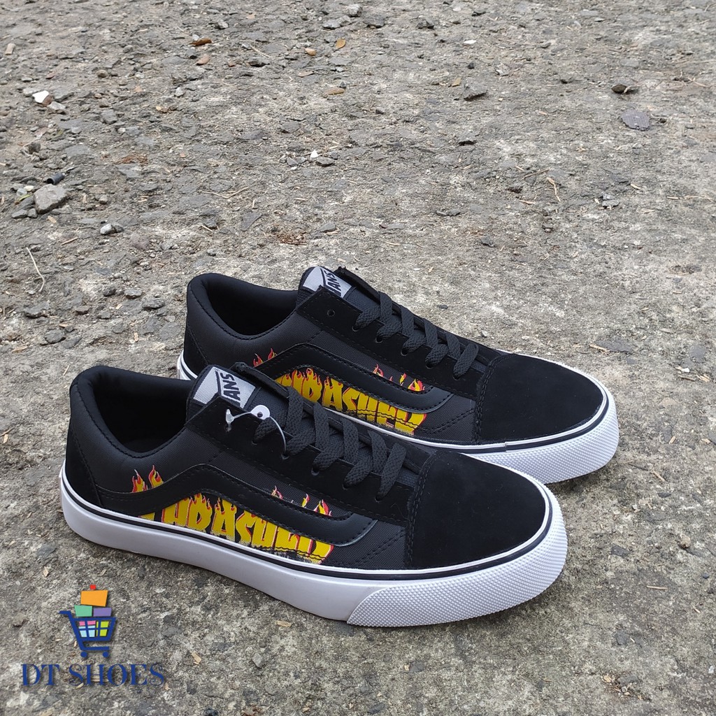 SEPATU  VANS OLDSKOOL THRASHER KASUAL SNEAKERS