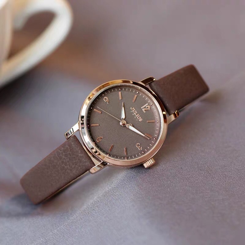 JULIUS JA-1070 Jam Tangan Bagsomnia Wanita Kecil Retro Design Korea